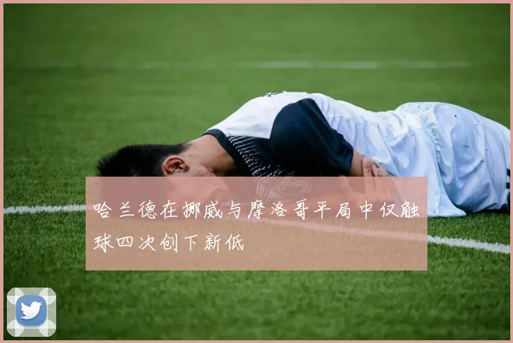 哈兰德在挪威与摩洛哥平局中仅触球四次创下新低